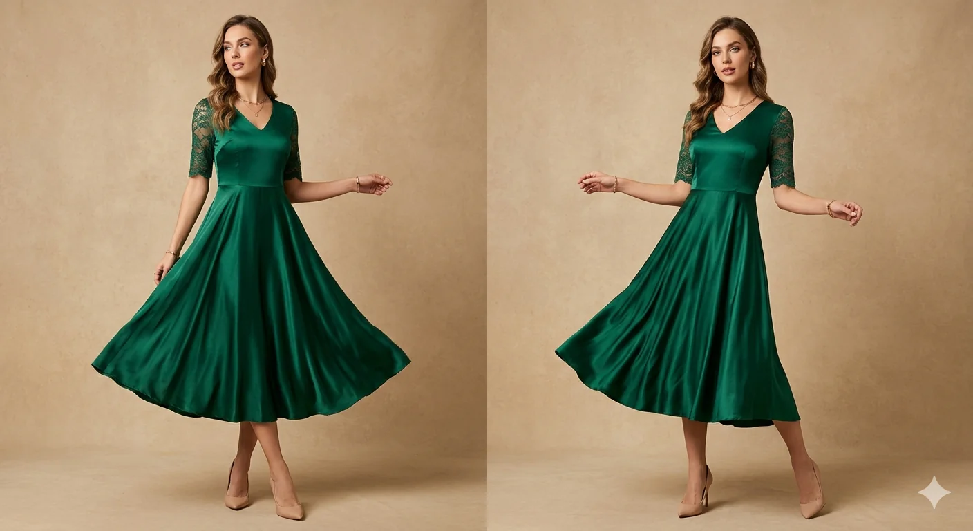 AI fashion ecommerce concept